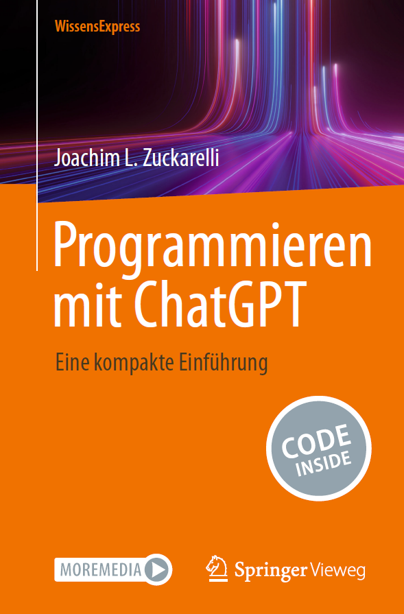 Cover Programmieren mit ChatGPT